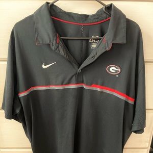 Georgia Bulldogs Nike Dri-FIT Polo